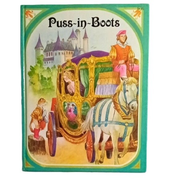 Vintage Kid's Hardcover Book Puss-in-Boots Published by Joshua Morris Inc. 1984 - Picture 1 of 10